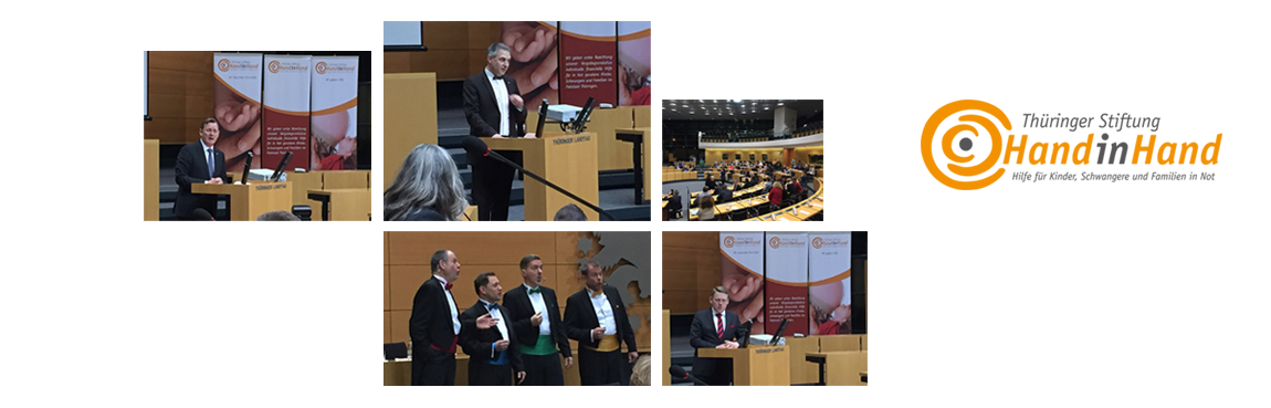 Die Werbeagentur kartinka zu Gast bei der Jubiläumsveranstaltung 25 Jahre Thüringer Stiftung Hand in Hand