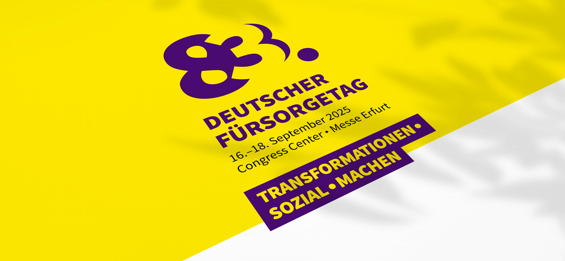 Header 83. Fürsorgetag