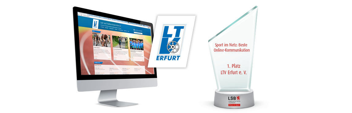 Mit Web-Relaunch von kartinka auf der Überholspur: LTV Erfurt gewinnt LSB-Medienpreis 2017