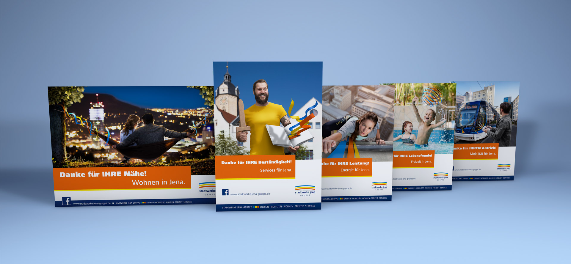 Imagekampagne der Stadtwerke Jena Gruppe