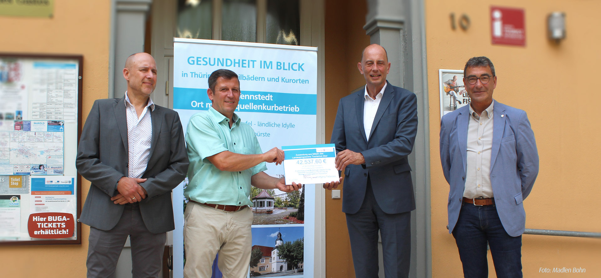 Übergabe Fördermittel