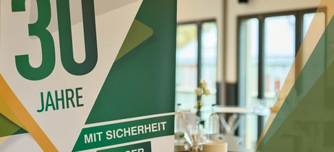Jubiläumsauftritt zum 30-jährigen Bestehen von V+S in der Eventlocation
