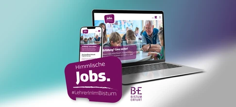 Bistum Erfurt - Arbeitgebermarke und Website „Himmlische Jobs.“