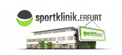 gelungenes Corporate Design für die Sportklinik Erfurt