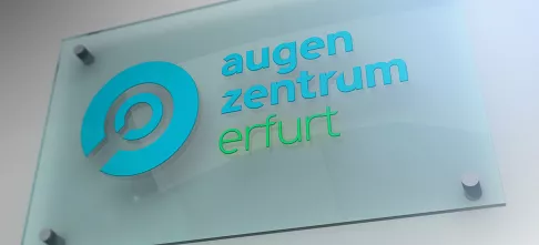 Augenzentrum Erfurt - Beschilderung