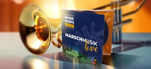 Cover- & CD-Gestaltung für das Luftwaffenmusikkorps Erfurt