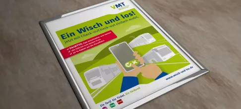 Ein Wisch und los! Ein Wisch und los!