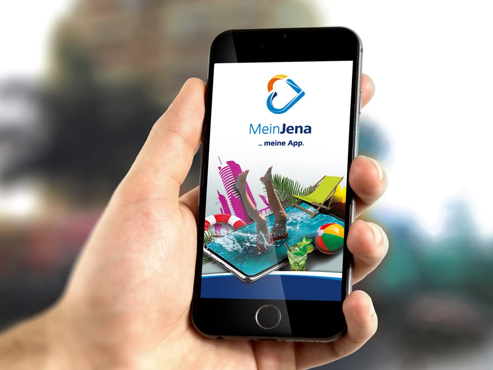 Das Freibadticket in der App MeinJena
