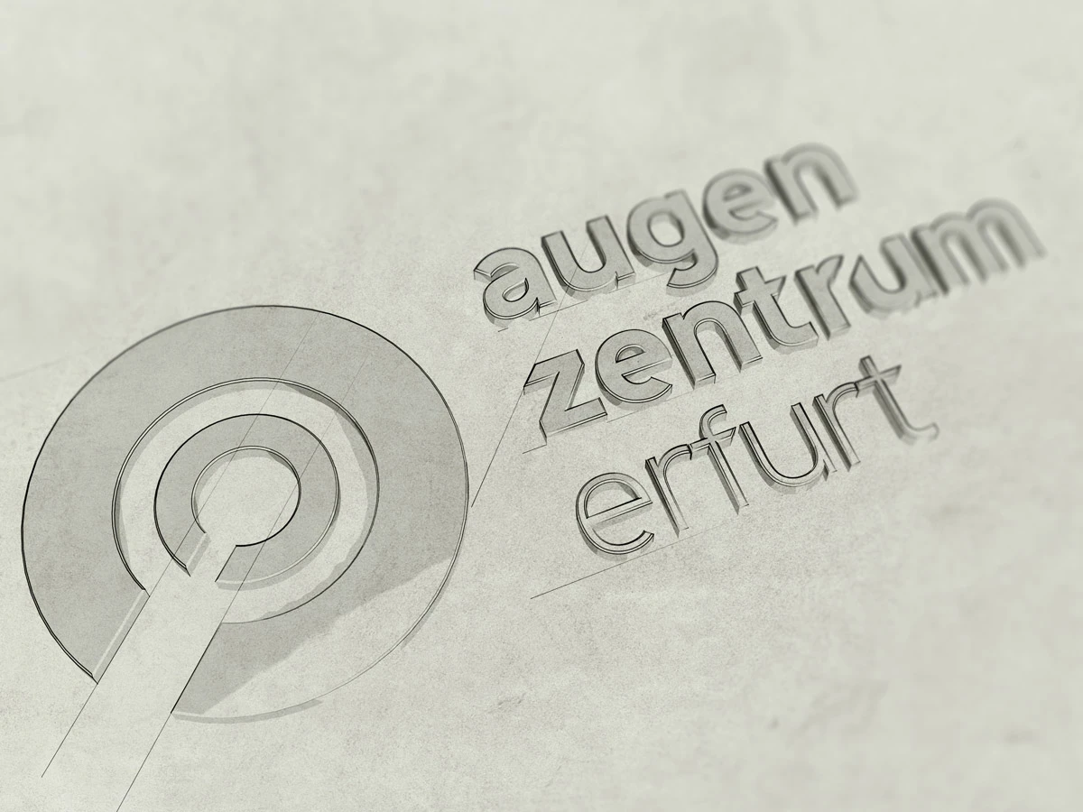 Die neu entstandene Marke des Augenzentrum Erfurt