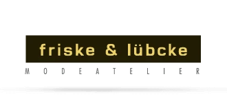 Das Logo des Modeateliers friske & lübke Das Logo des Modeateliers friske & lübke