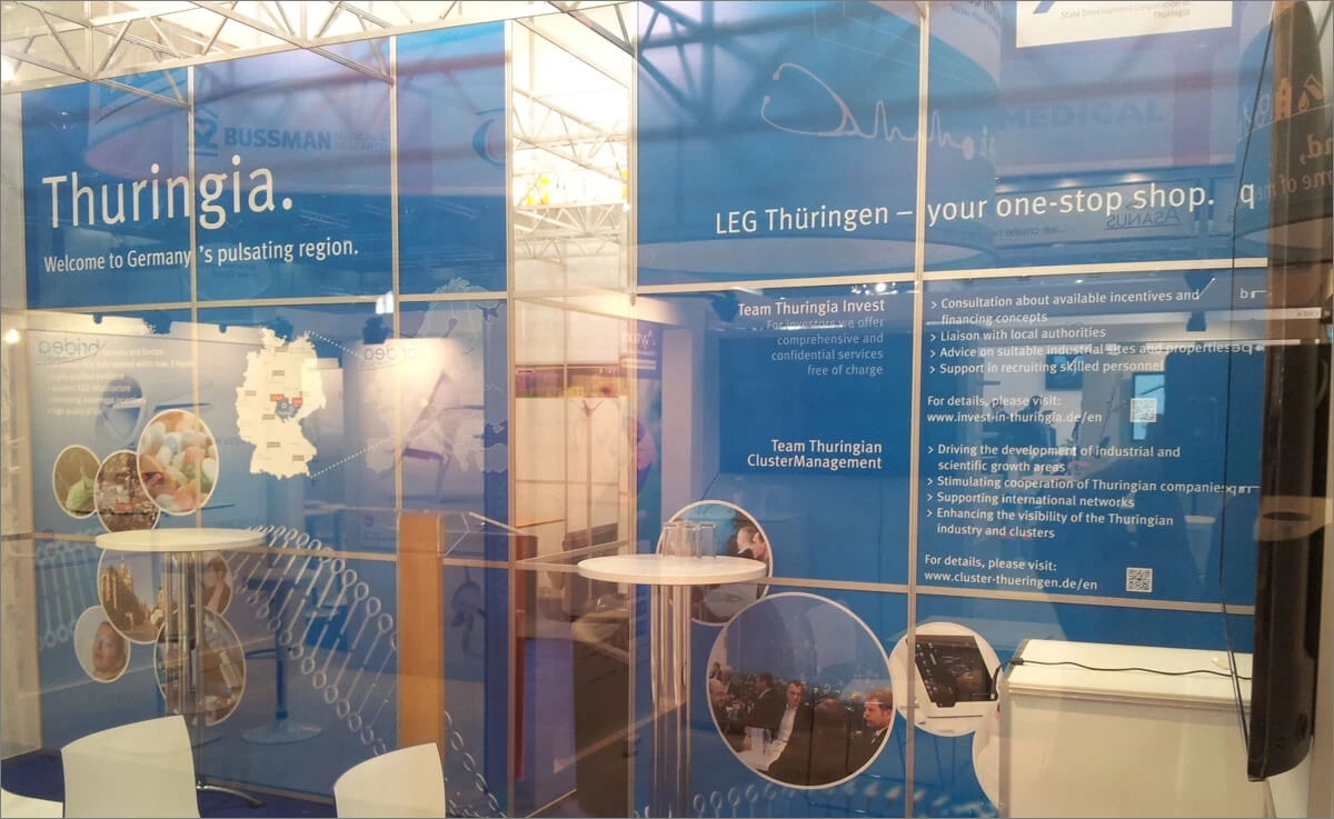 Die LEG Thüringen bei der Medica 2015 Die LEG Thüringen bei der Medica 2015