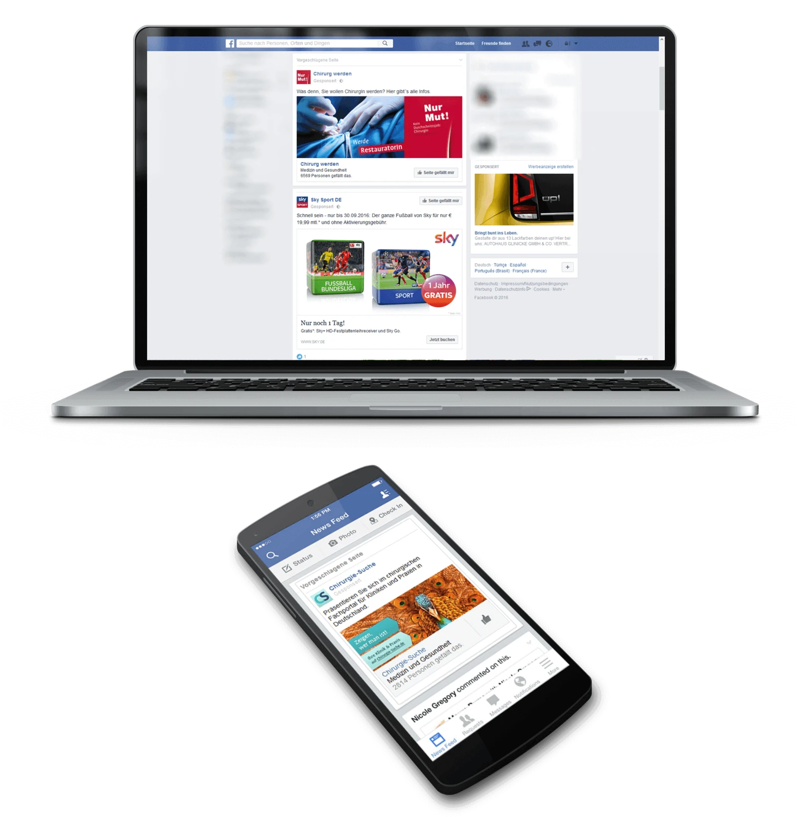 FacebookAds der Scharfschütze im Onlinemarketing FacebookAds der Scharfschütze im Onlinemarketing