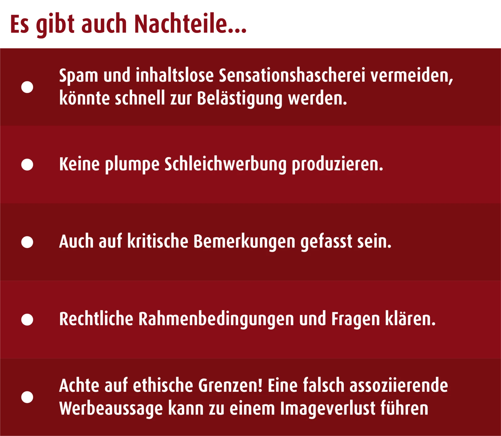 Achtung, Guerilla-Marketing Achtung, Guerilla-Marketing