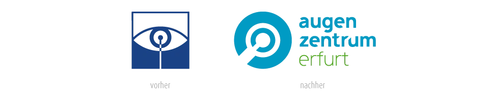 Logo Relaunch für das Augenzentrum Erfurt Logo Relaunch für das Augenzentrum Erfurt