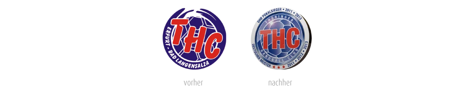 Logo Relaunch beim Thüringer Handball Club