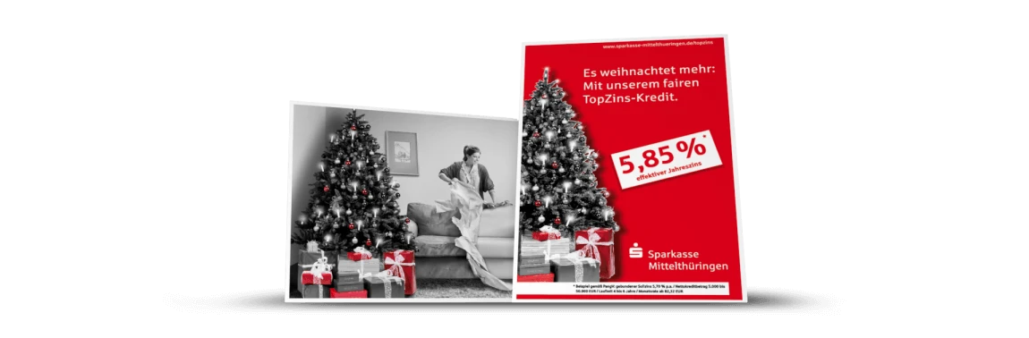 kartinka wirbt mit der Sparkasse Mittelthüringen für eine Kredit-Kampagne kartinka wirbt mit der Sparkasse Mittelthüringen für eine Kredit-Kampagne