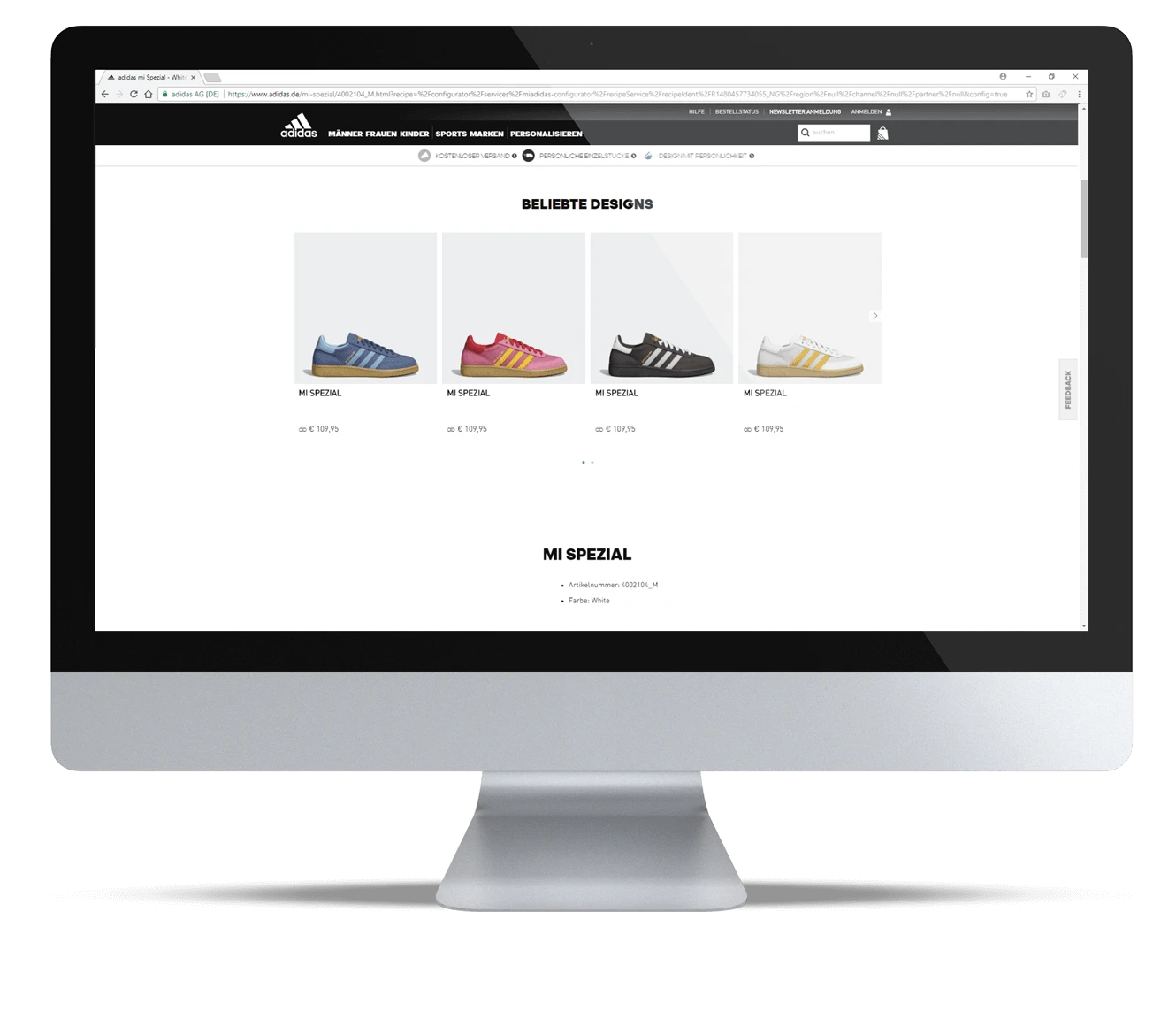 User-Experience am Beispiel von Adidas MI User-Experience am Beispiel von Adidas MI