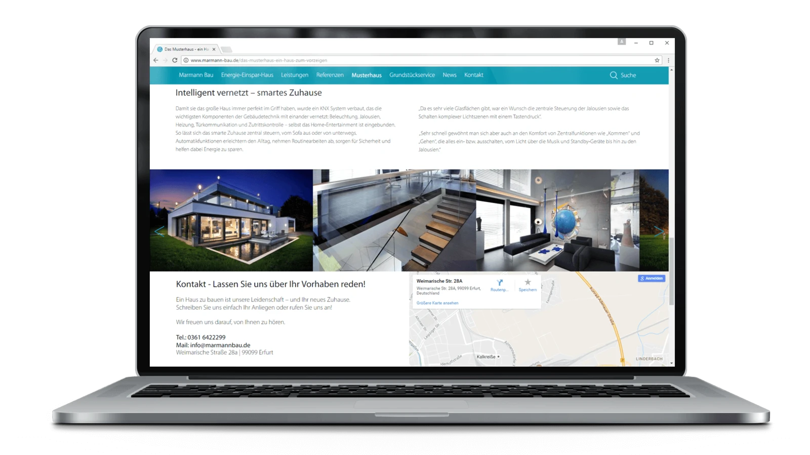 Website-Relaunch für die Marmann Bau GmbH - Webdesign Erfurt Website-Relaunch für die Marmann Bau GmbH - Webdesign Erfurt