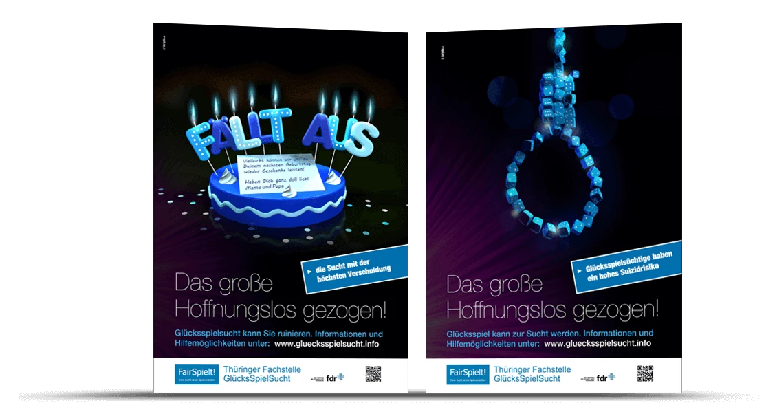 Werbewirkung am Beispiel der Plakatkampagne Glücksspielsucht. Werbewirkung am Beispiel der Plakatkampagne Glücksspielsucht.