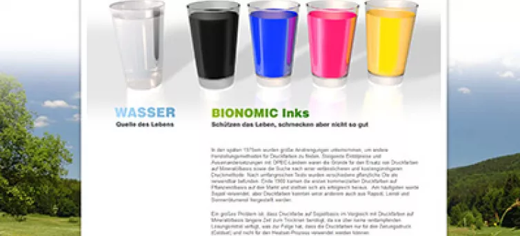 Schuite & Schuite Druckfarben GmbH - Bionomic Inks