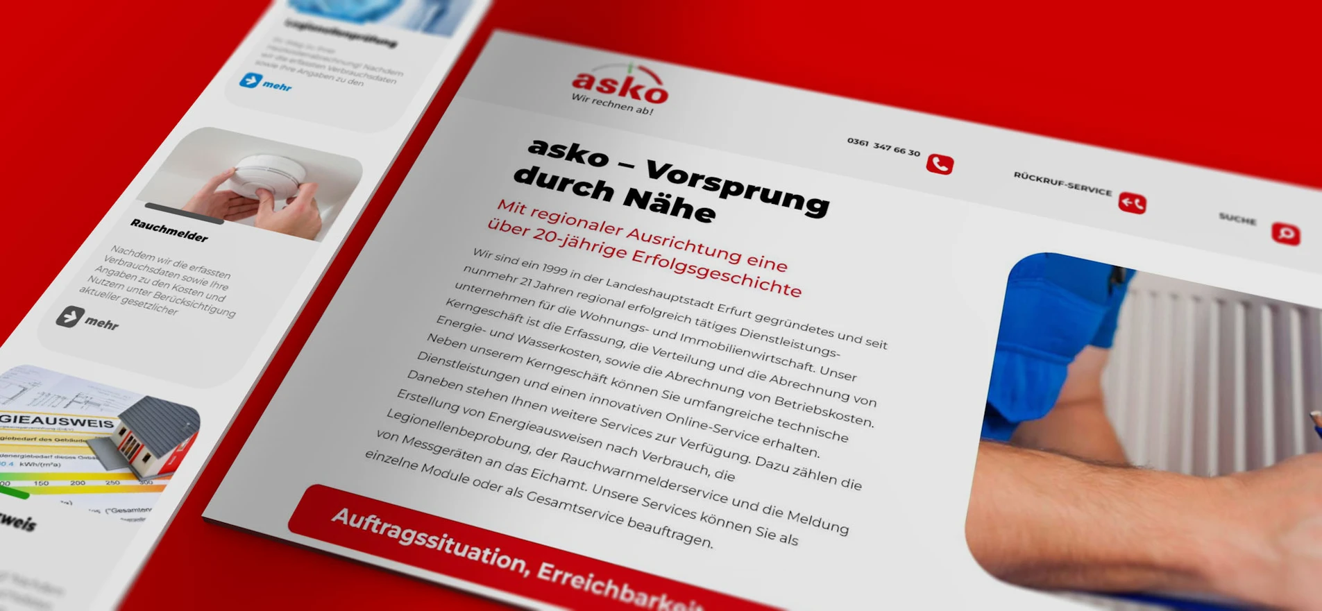 Asko GmbH - Relaunch der Webseite Asko GmbH - Relaunch der Webseite
